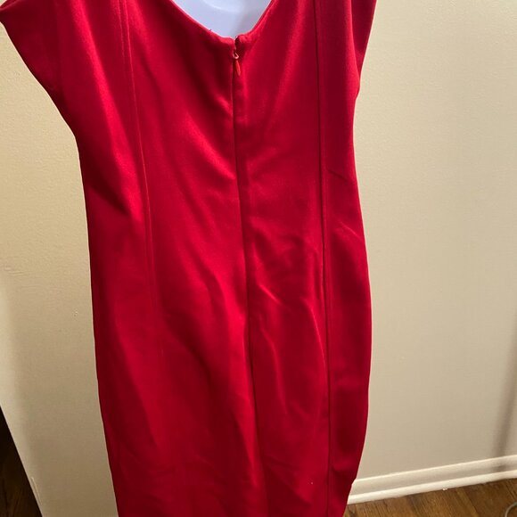 Size 12  Red Cocktail dress  from LAUNDRY by Shelli Segal - Picture 5 of 8